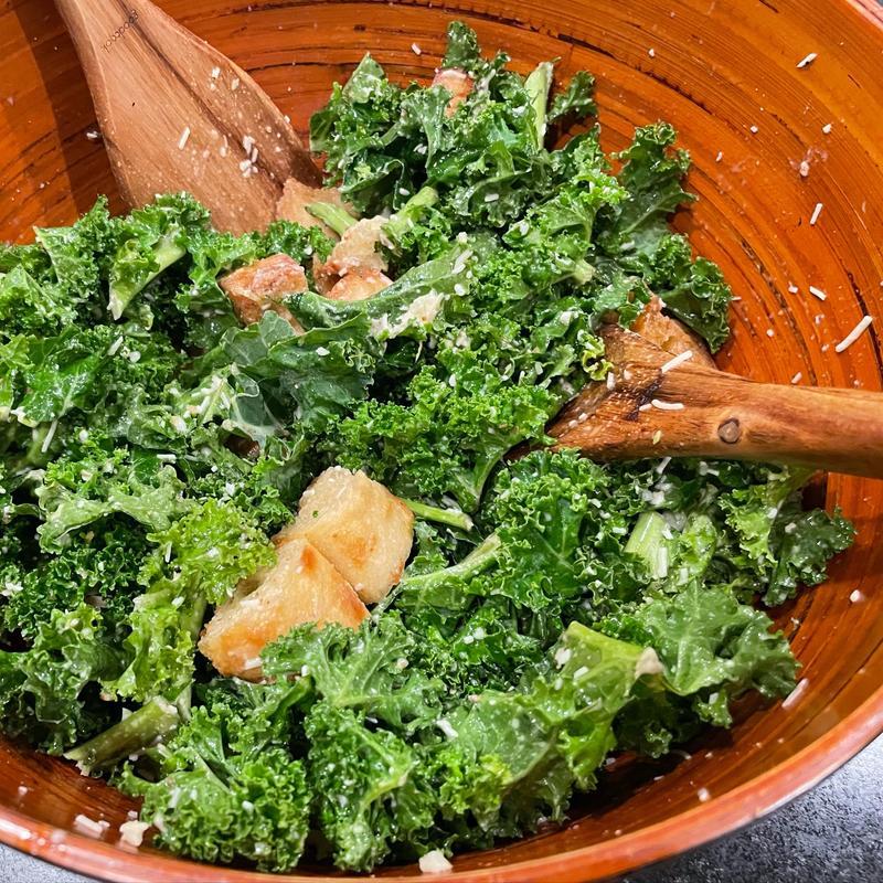 Kale Caesar Salad